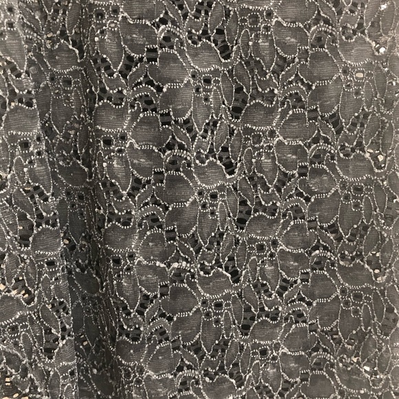 Morrison Grey Racer Back Lace Tank - Picture 3 of 6